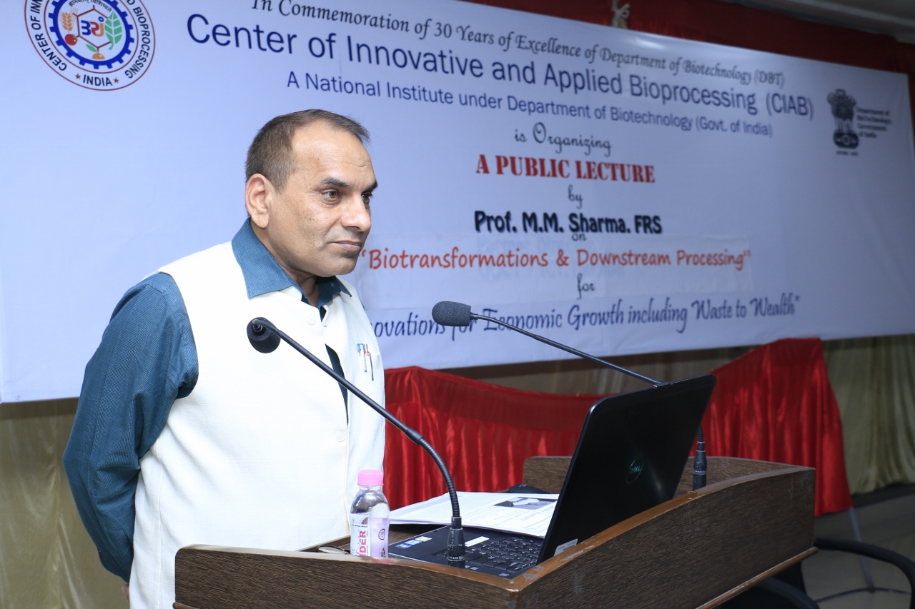  Prof. M.M. Sharma Public Lecture on January 11, 2016